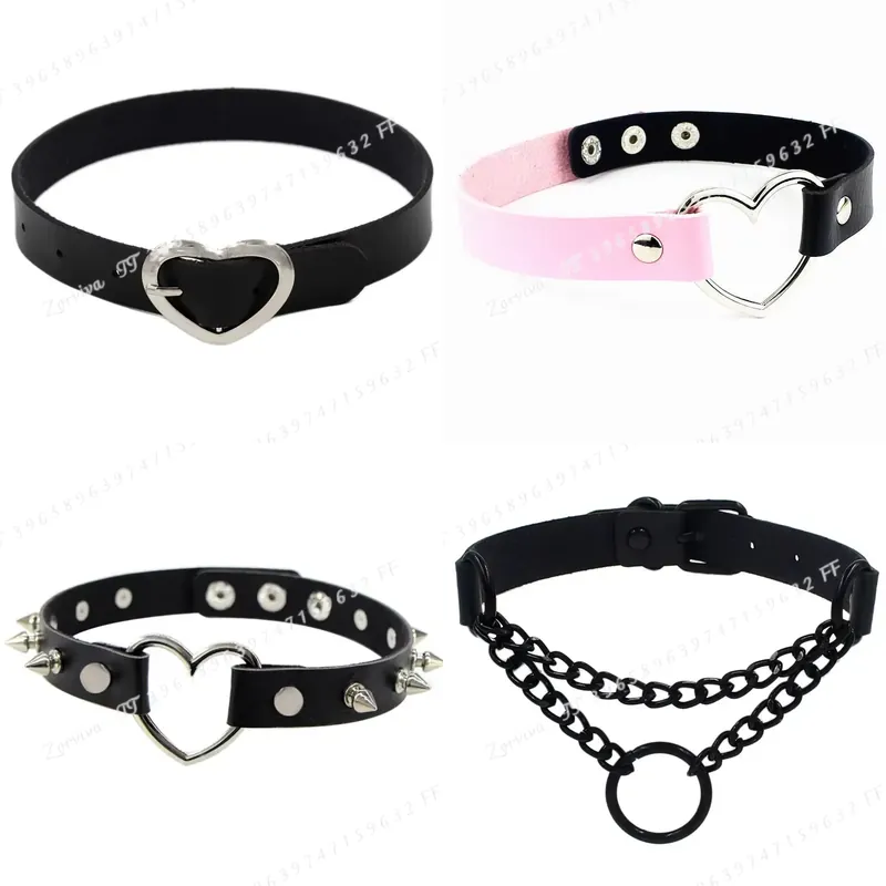 Magnetic Clasp Cosplay - Collana Choker Gotica Punk Rock Harajuku