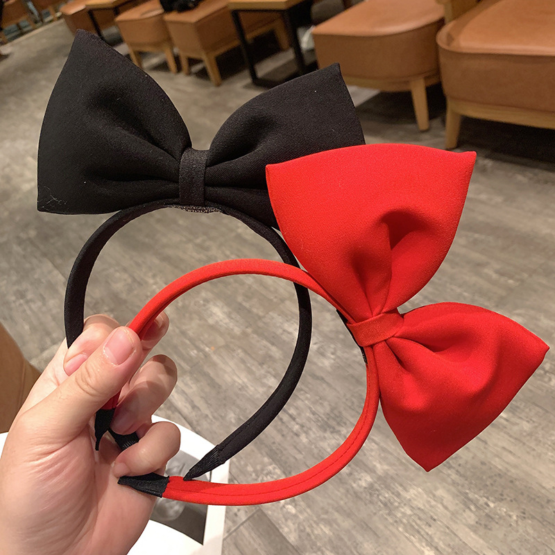 Cosplay Prop Bow - Fascia per capelli con fiocco grande