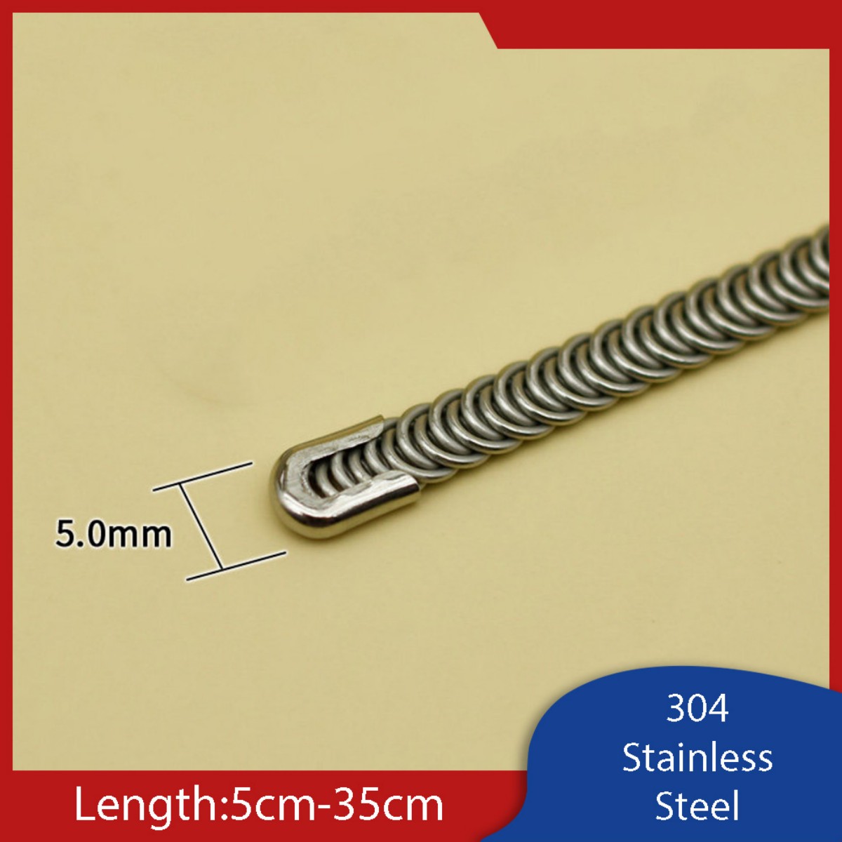 Boning Corset Steel - Rotolo di Stecche a Spirale in