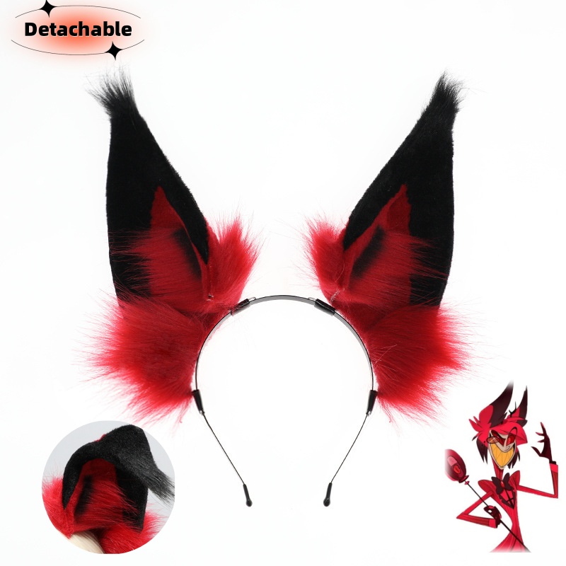 Detachable Cosplay Prop - 2024 Hot Anime Alastor Cosplay Copricapi
