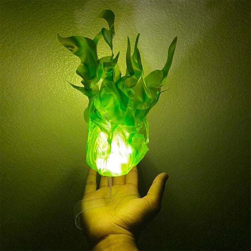 Cosplay Fireball Prop - Palla di fuoco galleggiante di Halloween,