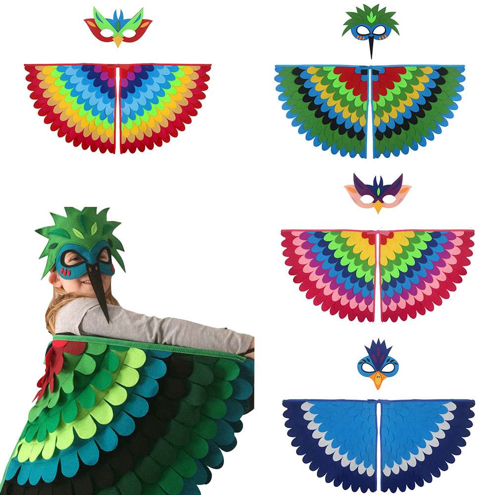 Cosplay Prop Patterns - Costume con ali di gufo, mantello
