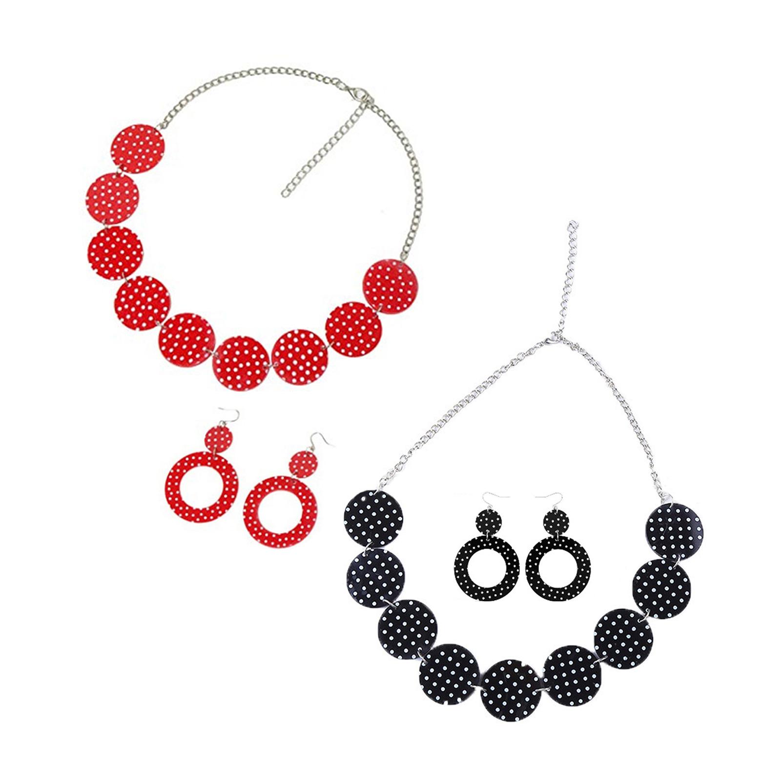 Magnetic Clasp Cosplay - Set di orecchini e collana in