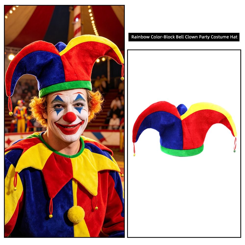 Cappello da Clown Multicolore  - Cosplay Prop Patterns recensione e prezzo