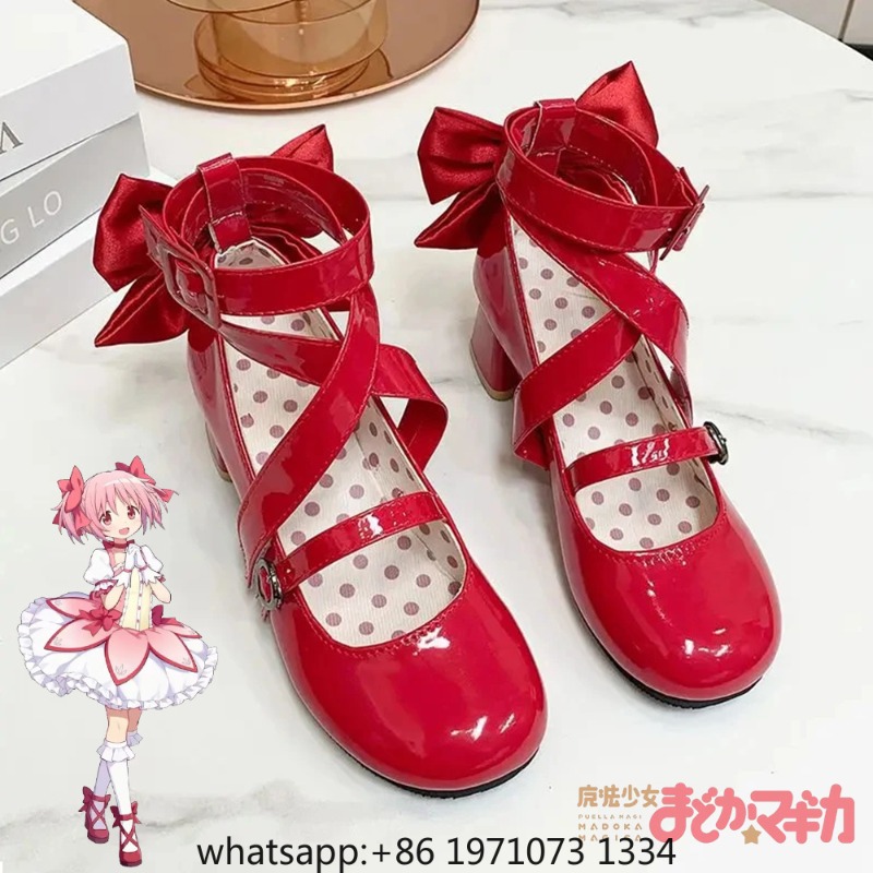 Scarpe Cosplay Anime Puella Ma - Cosplay Prop Bow recensione e prezzo