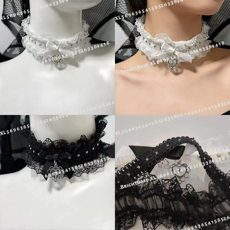 Collare Gotico Nero in Pizzo c - Magnetic Clasp Cosplay recensione e prezzo
