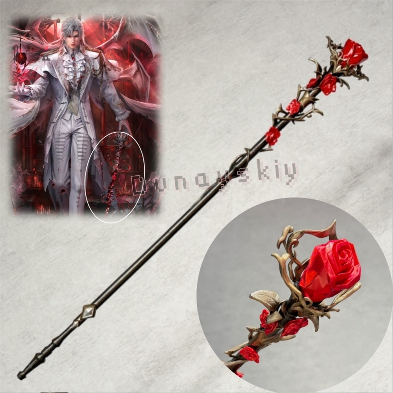 Bacchetta Sylus Staff Silver W - Detachable Cosplay Prop recensione e prezzo