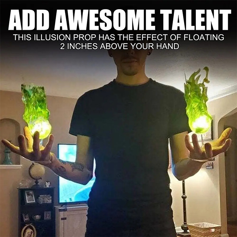 Palla di fuoco galleggiante di - Cosplay Fireball Prop recensione e prezzo