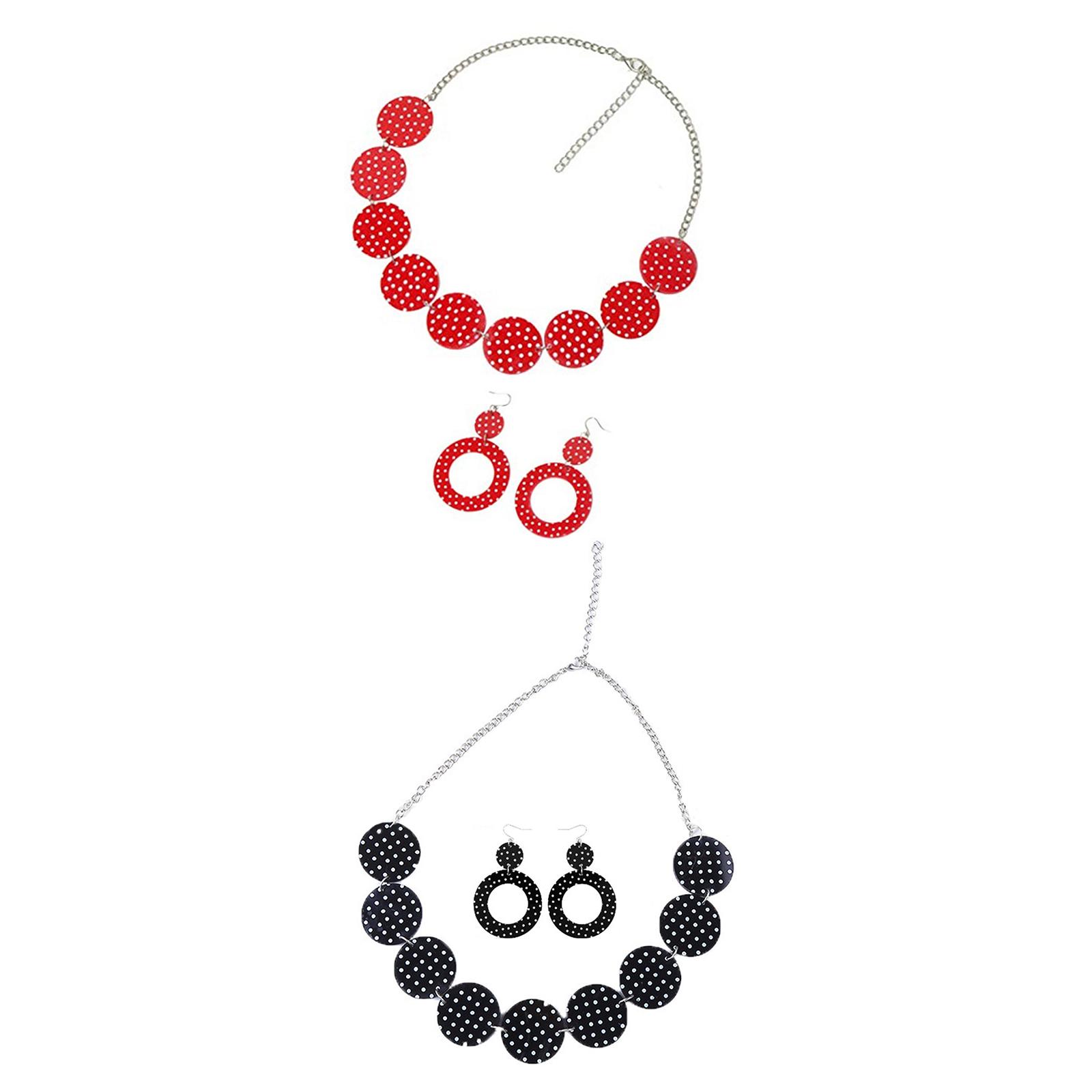 Set di orecchini e collana in  - Magnetic Clasp Cosplay recensione e prezzo